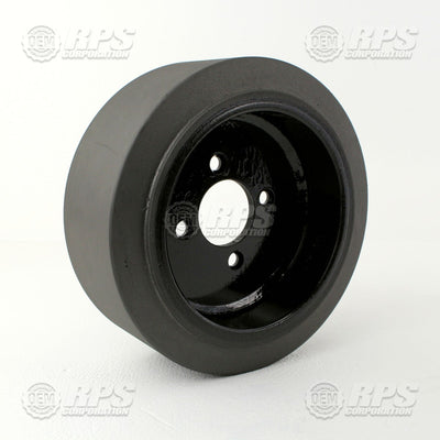 FactoryCat/Tomcat 290-6190, Wheel,Rear,Black,Poly,12" Smooth
