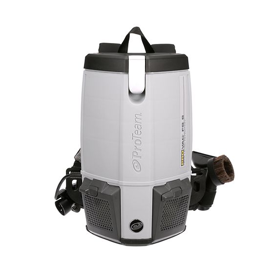 Proteam ProVac FS 6, Backpack Vacuum, 6QT, 11.6lbs, Electric, With Tools, HEPA, 3 Year Warranty, 107461