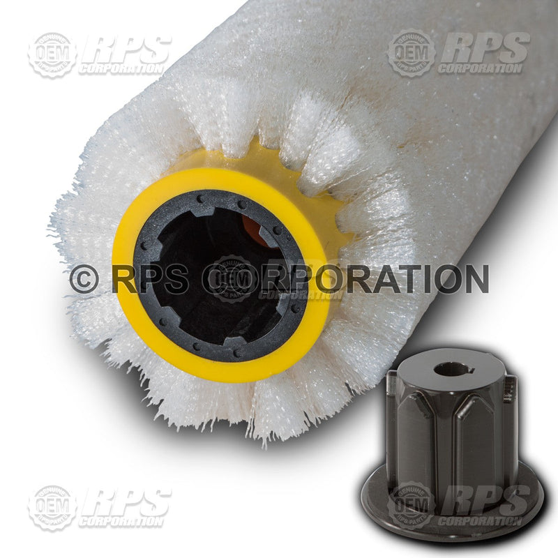 FactoryCat/Tomcat 327-821N, Brush,Cylindrical,32",Nylon - 7" Diameter