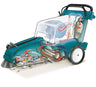 Tennant 3640, Floor Sweeper,  32" or 40", 22 Gallon Hopper, Battery, Self Propel, 3 Year Warranty image 2