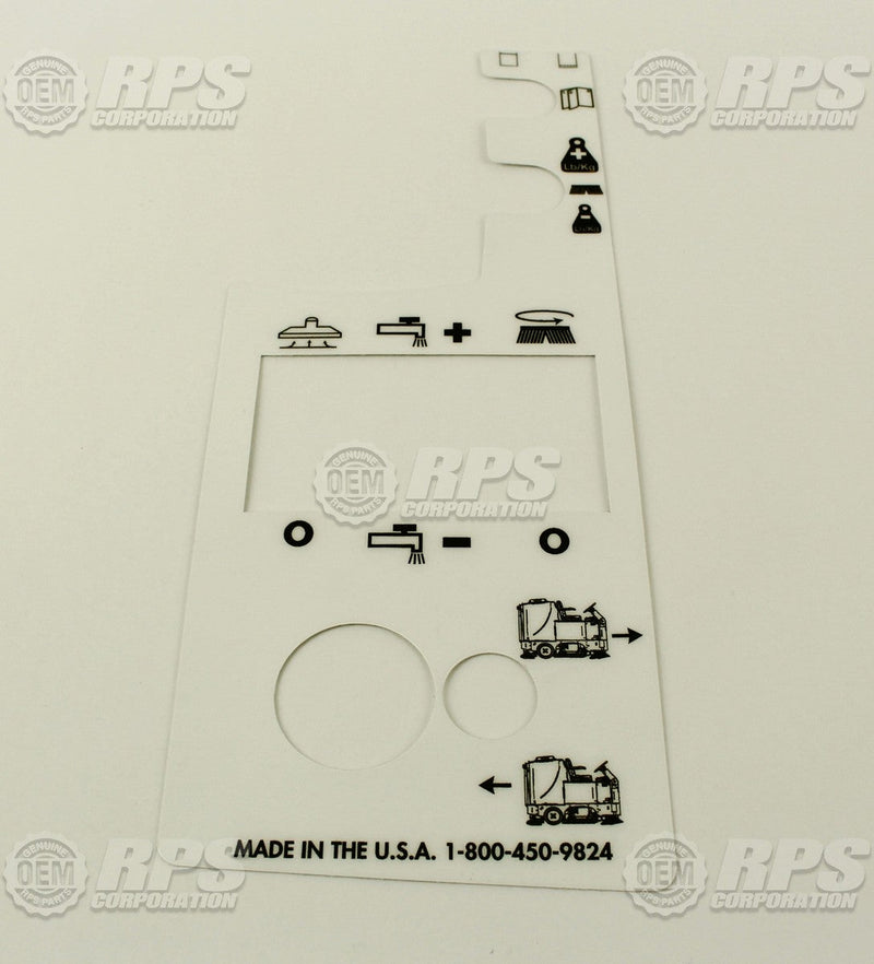 FactoryCat/Tomcat 370-2013, Decal,Control Panel Top