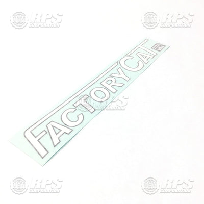 FactoryCat/Tomcat 370-7214, Decal, Factorycat, 15.25"
