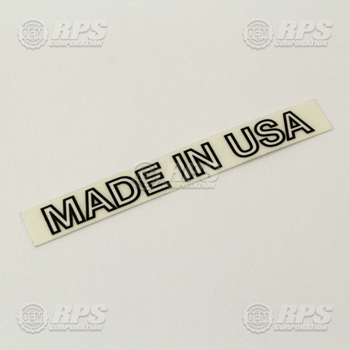 FactoryCat/Tomcat 370-7218, Decal, Made in USA