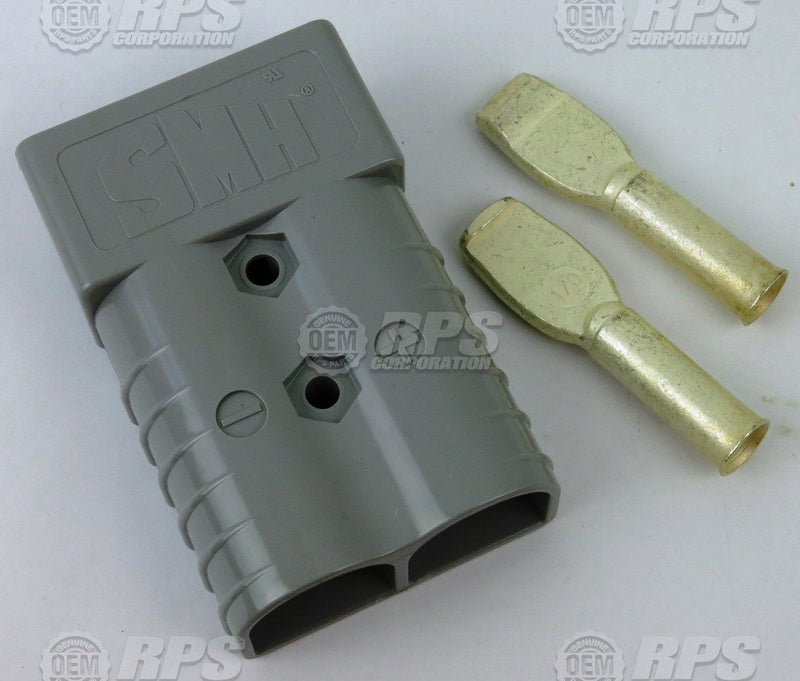 FactoryCat/Tomcat 390-2570D, Connector,Anderson,Grey,350a Housing w/ Contacts