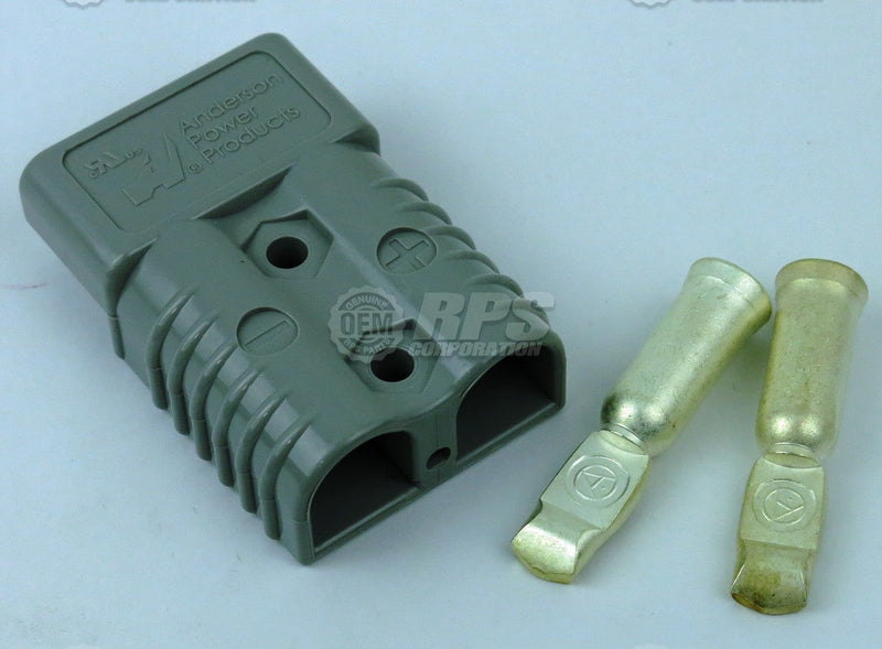 FactoryCat/Tomcat 390-2576D, Connector,Anderson,Grey 175a (36V) Housing  w/ Connectors