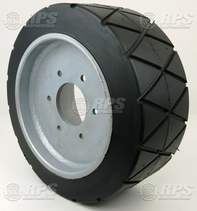 FactoryCat/Tomcat 390-6180, Wheel,Rear,Black