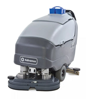 Advance SC750,  Walk Behind Floor Scrubber, 28", 21 Gallon, Battery, Self Propel, Disk, 3 Year Warranty