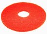 13" Red Buffing Floor Pads, Case of 5 image 2