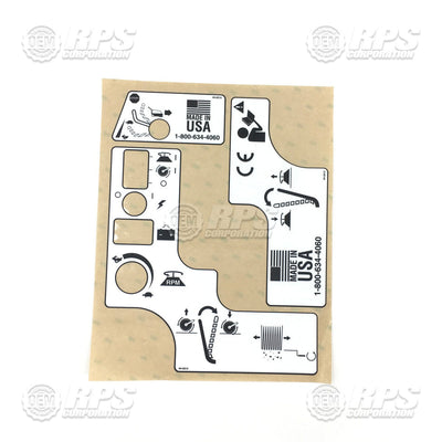 FactoryCat/Tomcat 4-1502, Decal, Side Broom Speed Control, 34