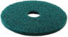 20" Green Heavy Duty Floor Pads, Green Seal Certified- Case of 5 #SS-400320 image 2