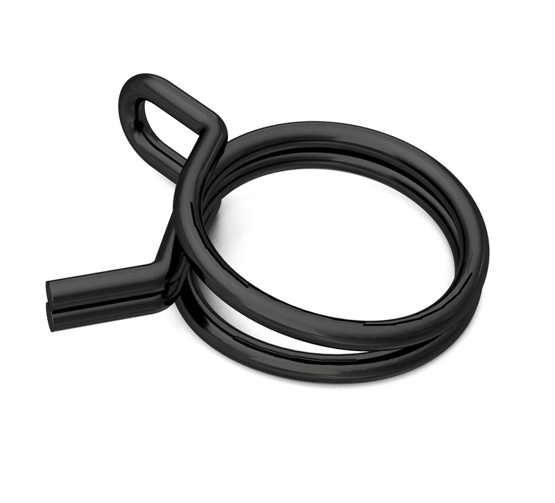 Tennant 607775 / 4021946 Clamp, Hose, Wire, .63 - .66, Black, Fits Tennant EX-SC-412, T300e, T600e, T300 / T300e, T500 / T500e, T500e, T5, 5680, T2