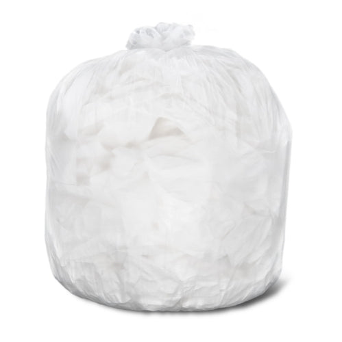 KleenLine Can Liner 38x60 16 MIC Clear, 60 Gallon Capacity, 8 rolls of 25 liners, 200 Count