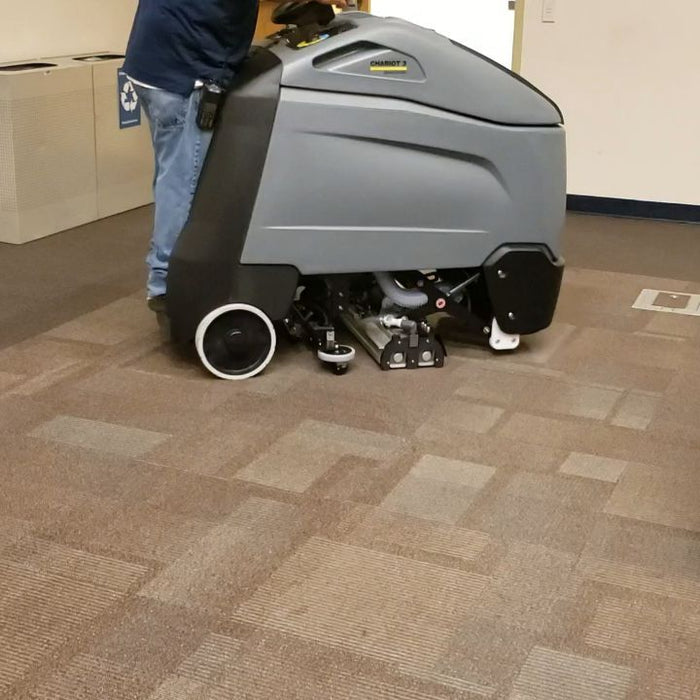 Karcher Chariot 3 iExtract 26 Duo | Carpet Extractor | 25 Gallon | 26" | Ride On | Battery Powered | 3 Year Warranty