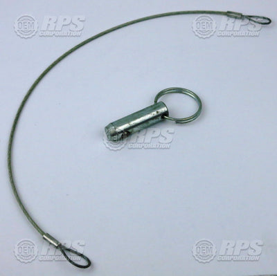 FactoryCat/Tomcat 7-137, Pin,Bumper Retaining w/Cable