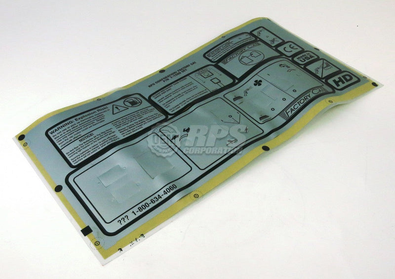 FactoryCat/Tomcat 7-150D, Decal,Walk Behind Scrubber Miscellaneous