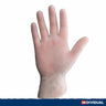 INDCLV3MD , Gloves, Medium Size, Clear, Powder-Free Vinyl Gloves, 3ML, QTY 1000 image 1