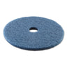 20" Blue Medium Duty Floor Pads, Green Seal Certified- Case of 5 #SS-400420 image 2