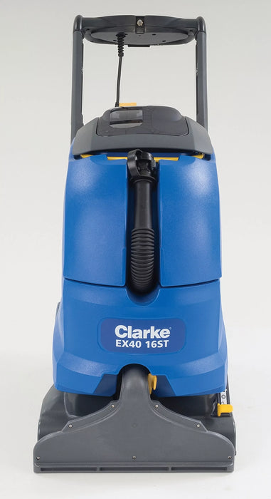 Clarke EX40 16ST & 18LX, Carpet Extractor, 9 or 12 Gallon, 16 or 18", Pull Back or Forward/Reverse, 3 Year Warranty