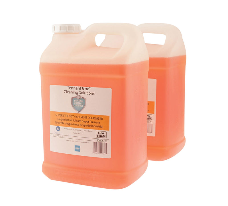 Tennant 9008791 | Super Solvent Degreaser | Tire Mark Removal | Two 2.5 Gallon Containers | PH 7-8