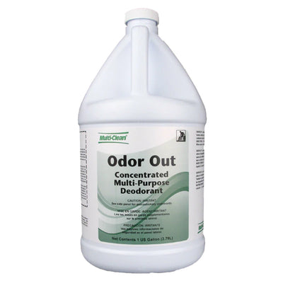 902143, Multi-Clean Odor-Out, Carpet Deodorizer, PH 7, 4 X 1 Gallons