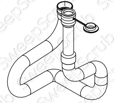 Nilfisk Advance 56396031, Recovery tank drain hose