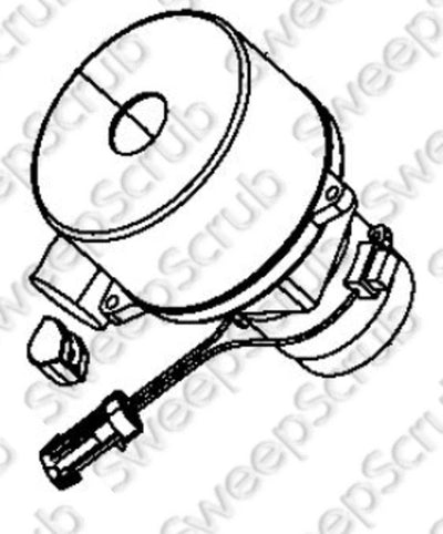 Nilfisk Advance 56412218 Vacuum Motor, 24V Vacuum Motor