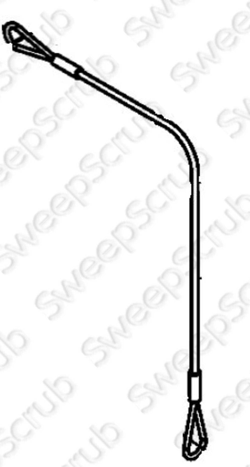 Nilfisk Advance 56601257, Squeegee lift cable