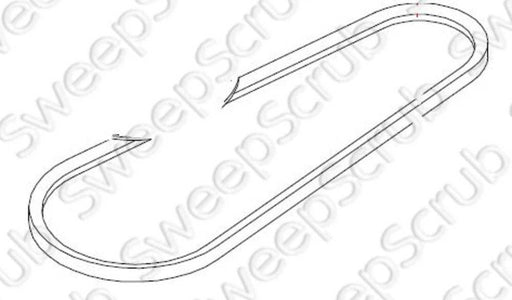 Nilfisk Advance VF14079B Vee Belt