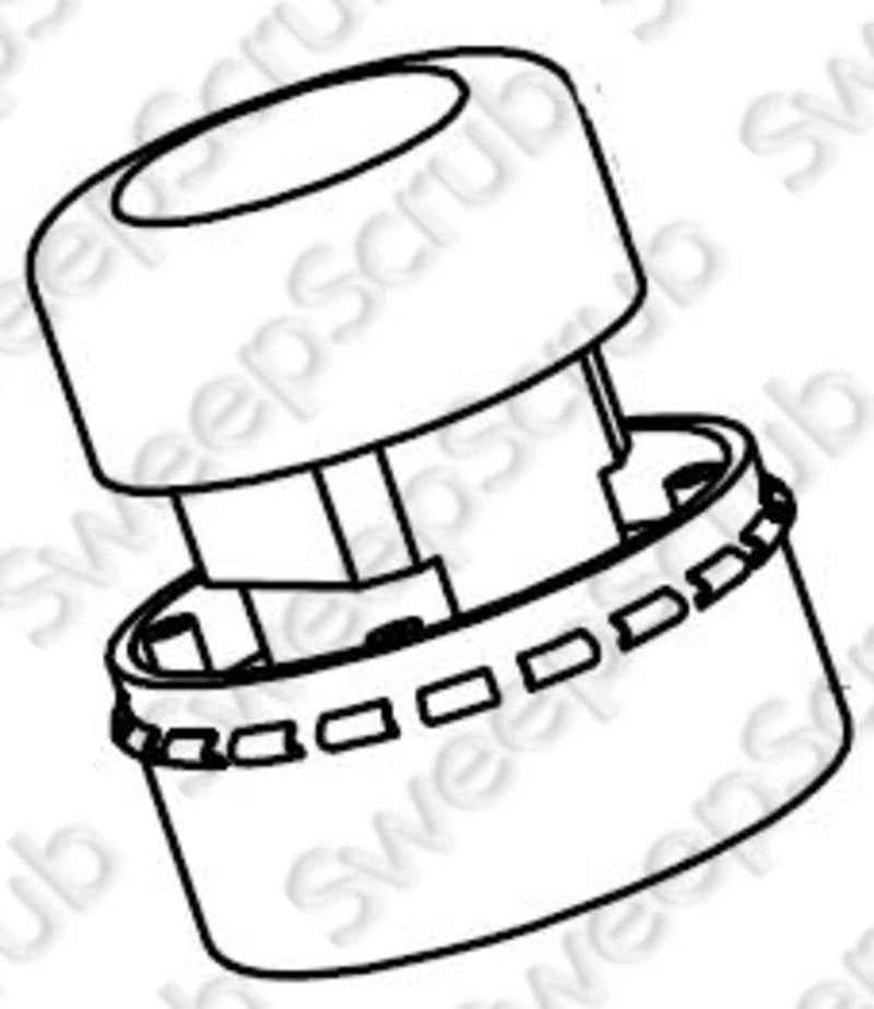 Nilfisk Advance VF89309, Vacuum motor assembly