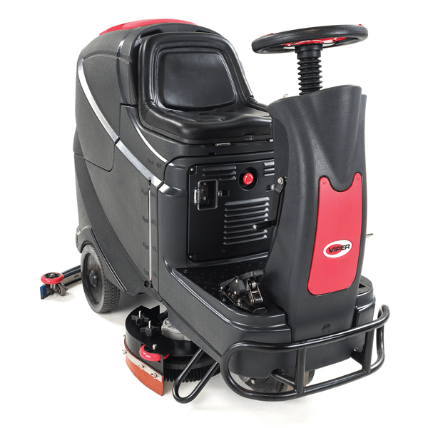 Viper AS710R, Rider Floor Scrubber, 28", 31 Gallon, Battery,  Disk, 3 Year Warranty