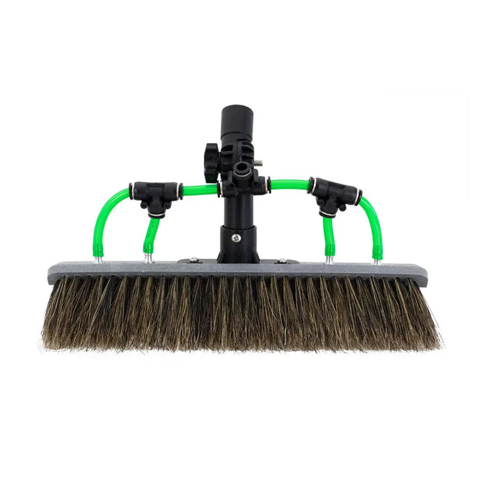 IPC Eagle BD500574, 14" Natural Fiber Slide Brush with 4" Plastic Gooseneck & Dual Jets