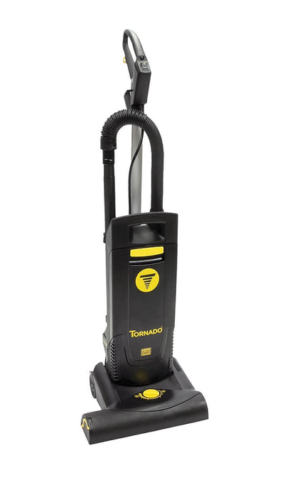 Tornado CVD 30, Upright Vacuum, 12", 6.8QT, Bagged, Single Motor, 40' Quick Change Cord, With Tools, HEPA, Operating Weight of 17.4lbs- Demo Unit