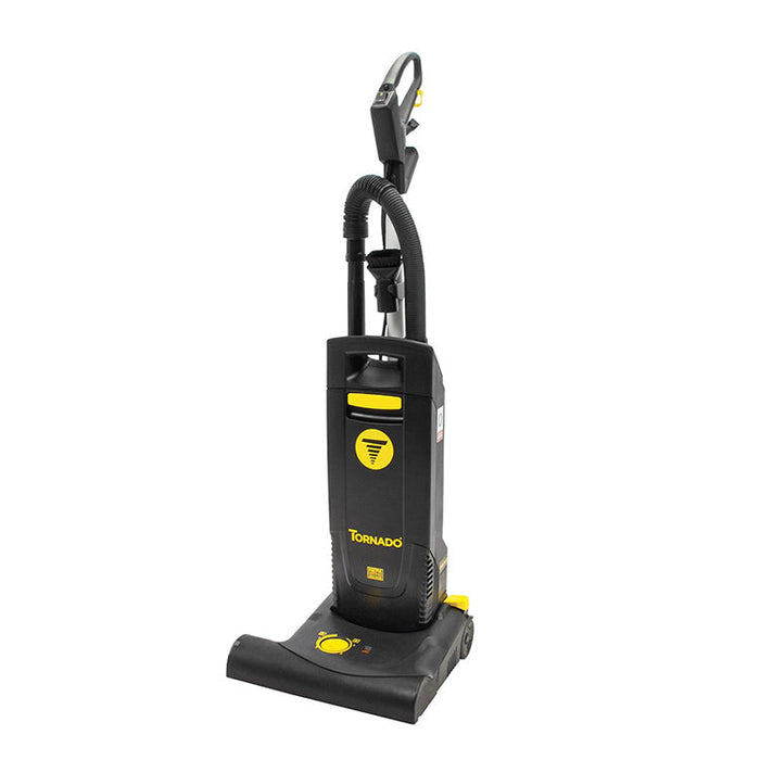 Tornado CVD 38 and CVD 48 Deluxe, Upright Vacuum, 12" or 15", Dual Motor, HEPA, With Tools, 4 Year Warranty