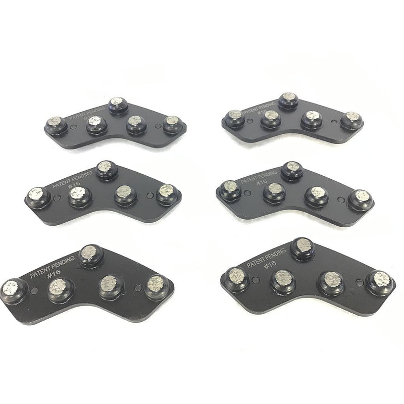 DRSM5M016 | Onyx Durametal 5 Seg Metal Bond Diamond - 16 Grit, 6pk