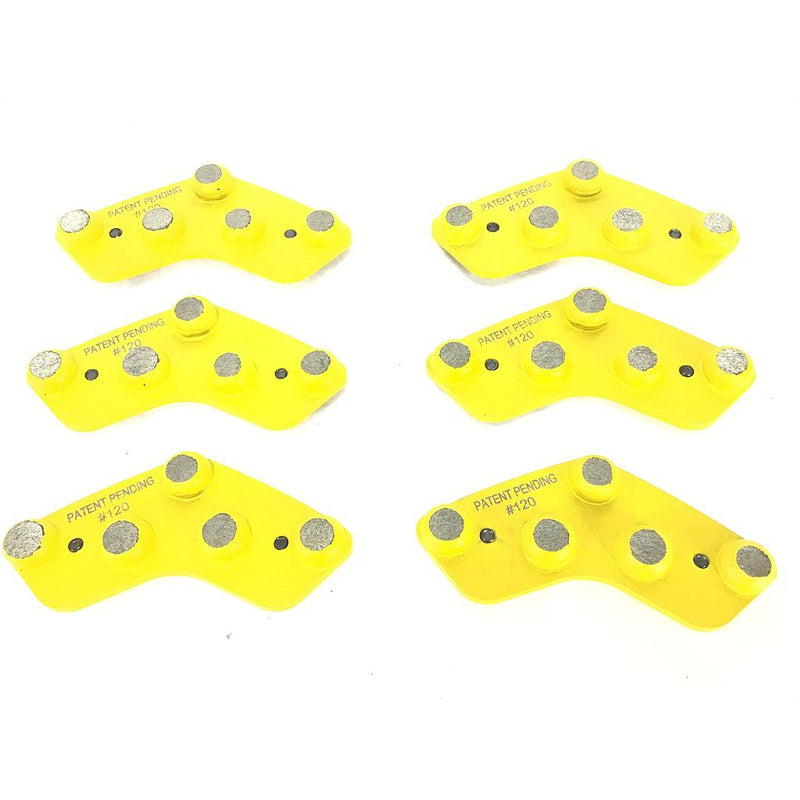 DRSM5M120 | Onyx Durametal 5 Seg Metal Bond Diamond - 120 Grit, 6pk