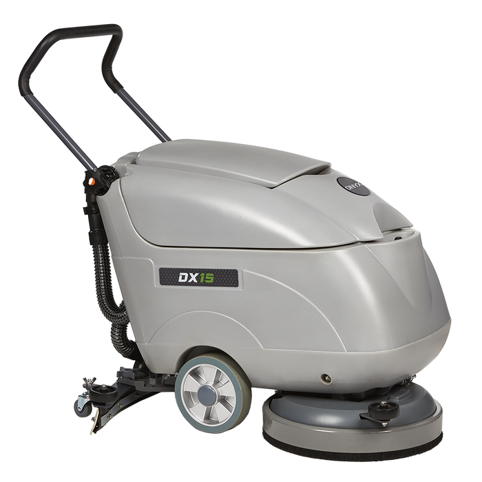 Onyx DX15, Walk Behind Floor Scrubber, 15", 7 Gallon, Battery, Pad Assist, Disk, 3 Year Warranty