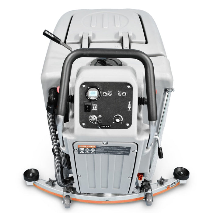 Onyx DX26C, Floor Sweeper-Scrubber, 26", 17 Gallon, Battery, Self Propel, Cylindrical, 3 Year Warranty