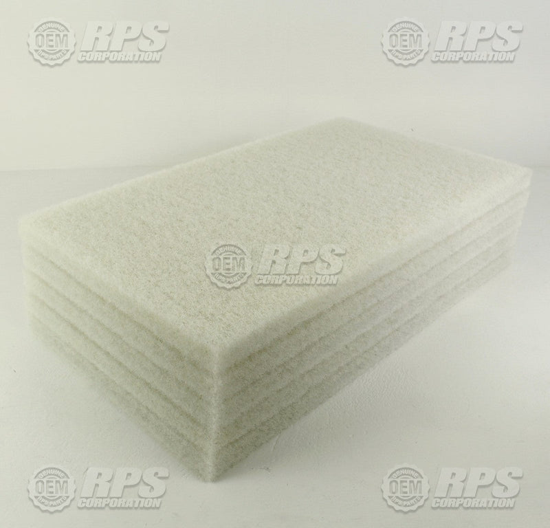 FactoryCat/Tomcat EDGE-2405, Pad, 14" X 24" White Scrub Case of 5