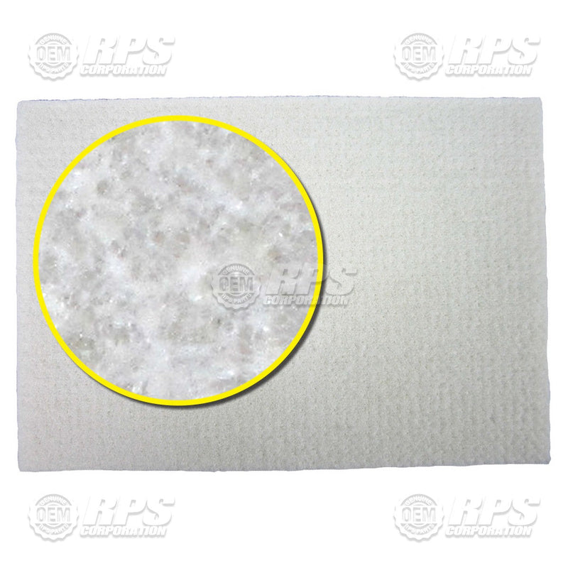 FactoryCat/Tomcat EDGE-4019, Pad 13" X 19" White Sand Paper Driver, Case of 10