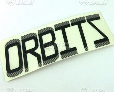 FactoryCat/Tomcat EDGE-7201, Decal, Orbitz, 5.5", Black