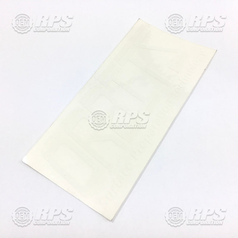 FactoryCat/Tomcat EDGE-7202, Decal, Orbitz, 5.5", White