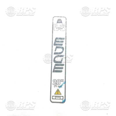 FactoryCat/Tomcat EDGE-7232, Decal, Edge, 28"