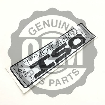 FactoryCat/Tomcat EDGE20-0001, Decal, ISO Stick, 20"