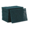 Heavy-duty Scour Pad, 6 X 9, Green 15/carton image 1