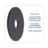 Stripping Floor Pads, 13" Diameter, Black, 5/carton image 4