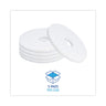 Polishing Floor Pads, 13" Diameter, White, 5/carton image 6