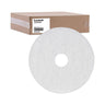 Polishing Floor Pads, 16" Diameter, White, 5/carton image 6