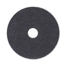 High Performance Stripping Floor Pads, 17" Diameter, Black, 5/carton image 1