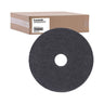 High Performance Stripping Floor Pads, 17" Diameter, Black, 5/carton image 4