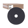 Stripping Floor Pads, 18" Diameter, Black, 5/carton image 3